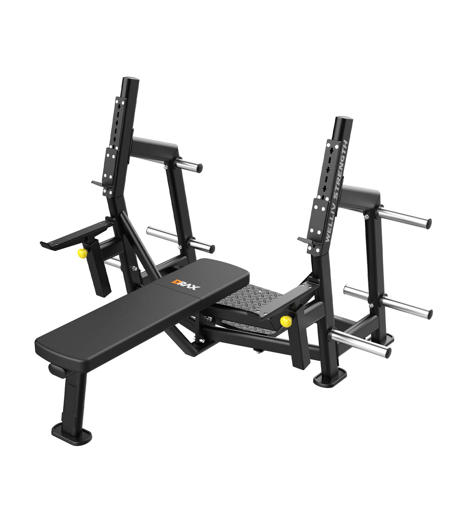 Olympic Flat Bench w/Safety Bar | DRAX