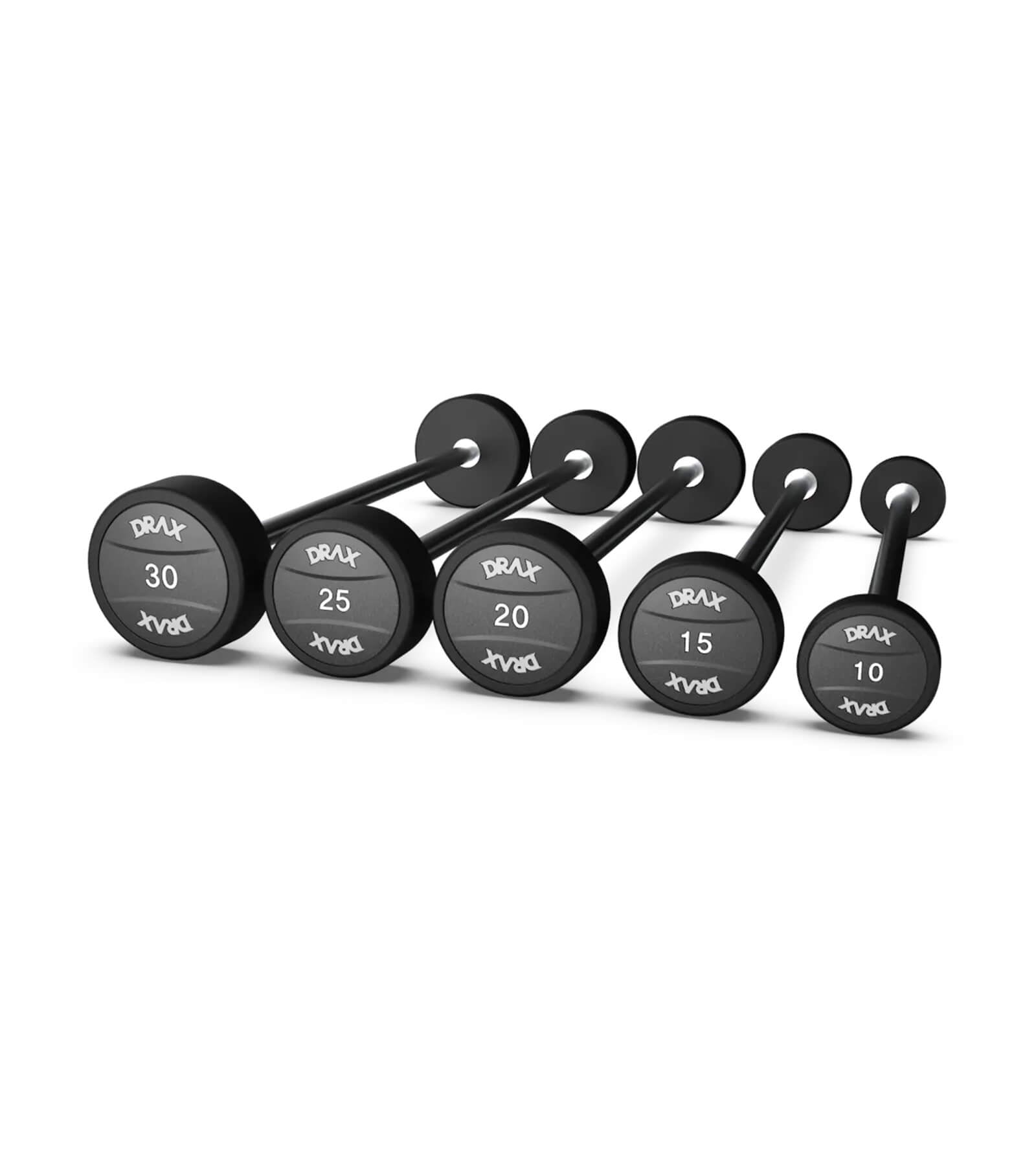 PU Fixed Straight Barbell Set | DRAX